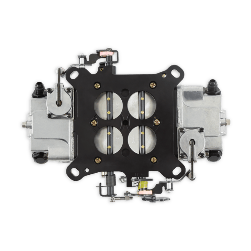 4150 950Cfm Xp Alum Dp Sc W Black Billet-0-80577SA