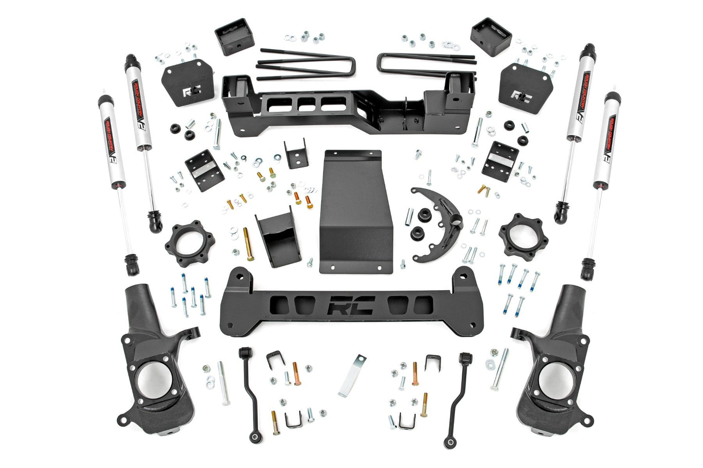 Rough Country 6 Inch Lift Kit - V2 - Chevy/GMC Sierra/Silverado 2500 4WD (1999-2004) - 25970