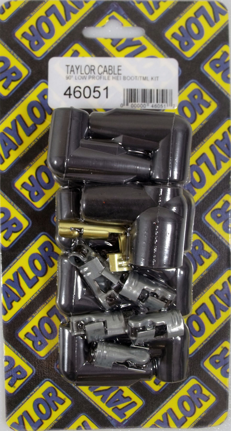 Spark Plug Wire Connector 7 - 10.4mm 90? 11 Black 46051