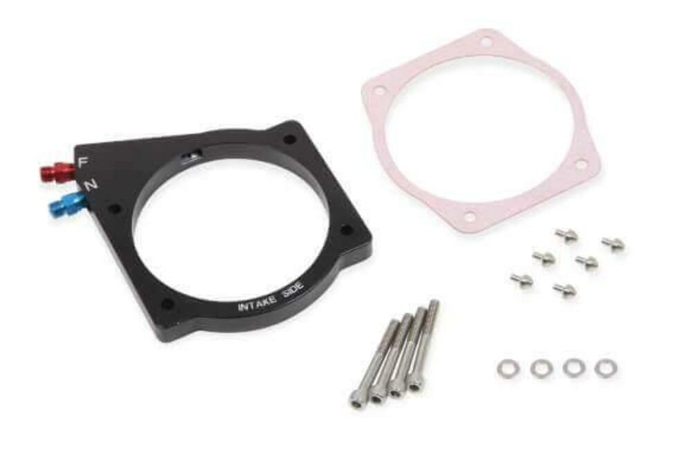 NOS Sniper 07162NOS GM 102mm FAST 105mm MSD 4-Bolt Plate Wet Nitrous System
