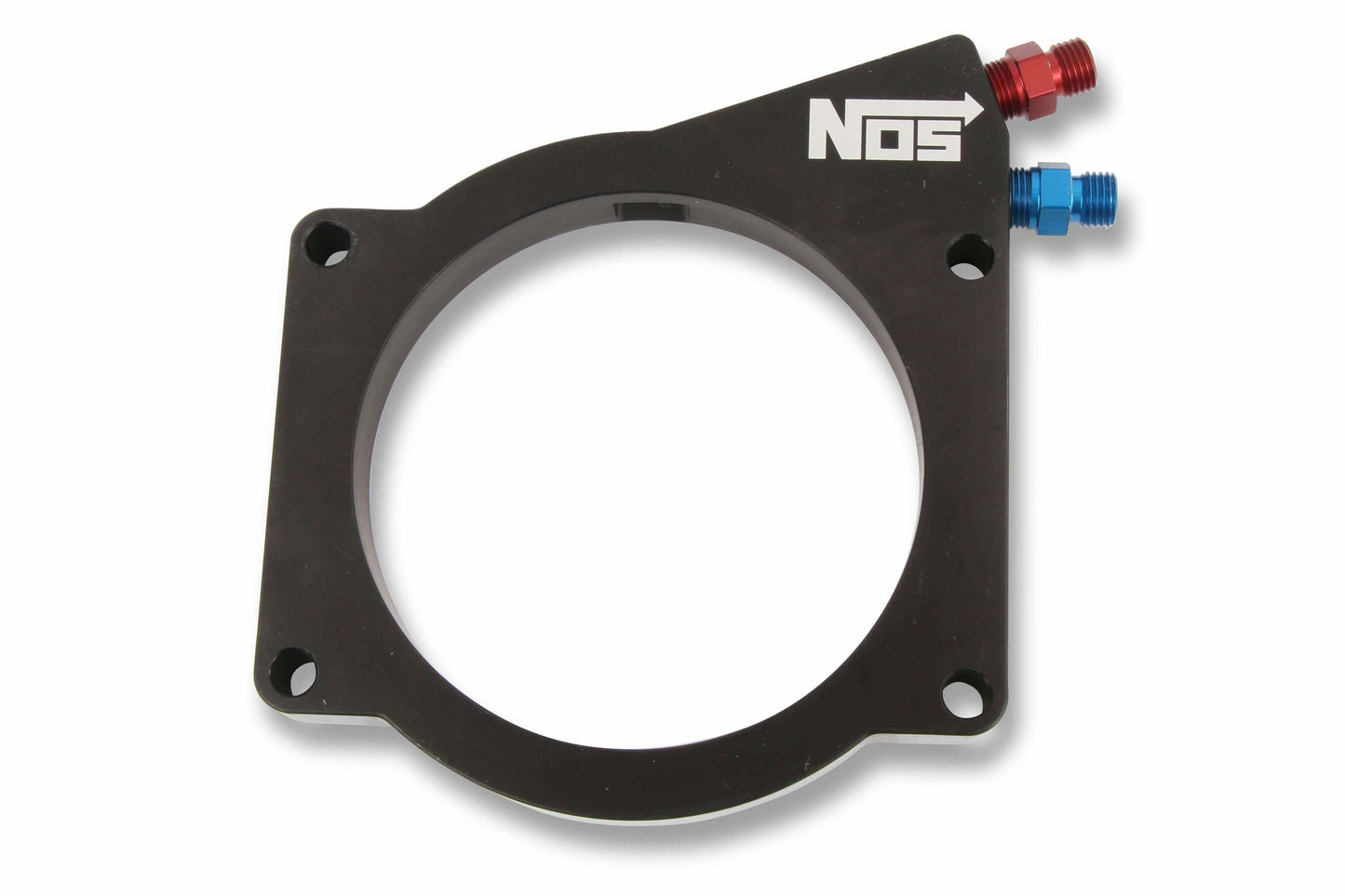 NOS 07163NOS Sniper Wet Nitrous Plate Kit GM LS 90 & 92 mm 4-Bolt Throttle Body