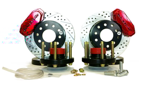 1968-1969 Fairlane Deep Stage SS4+ Brake System Front 4261372FR
