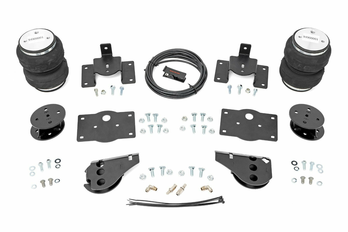 Fits Ram 1500 2&4WD (2009-2018 & Classic) Air Spring Kit; 4" Lift Kit; 100324