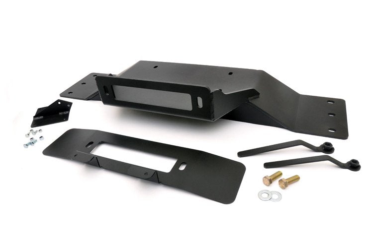 Fits Ford F-150 2WD/4WD (2009-2014) Hidden Winch Mounting Plate; 1010