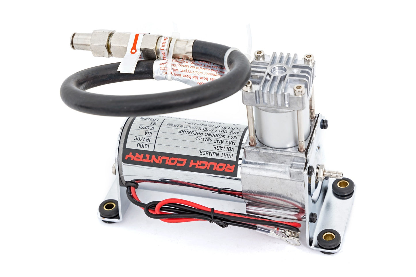 Onboard Air Bag Compressor Kit w/Gauge 10100