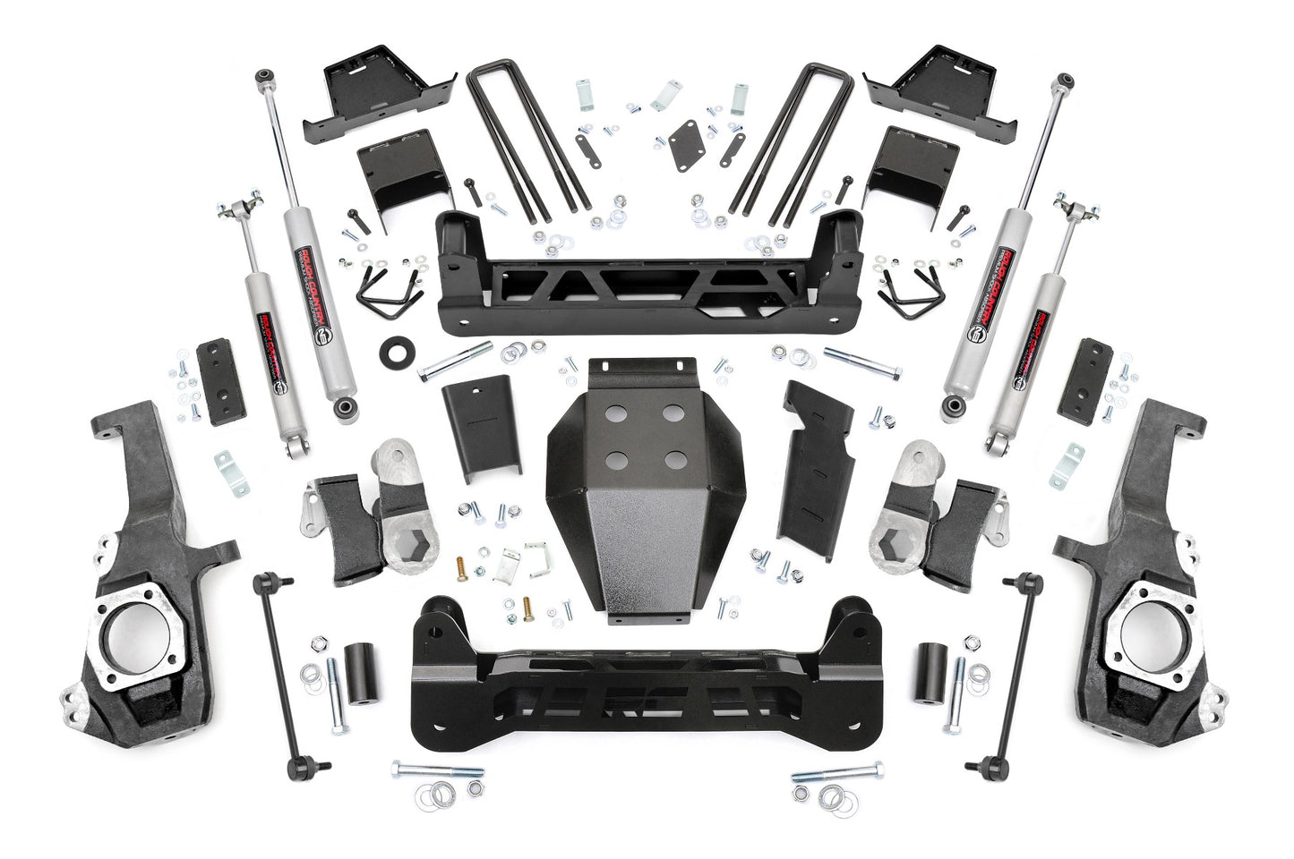 Fits Chevy Silverado & GMC Sierra 2500HD 4WD (2020-2024) 7" Lift Kit NTD 10130A