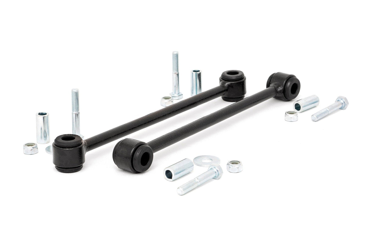Fits Jeep Wrangler JK (07-18) Sway Bar Links; Rear; 6" Lift; 1017
