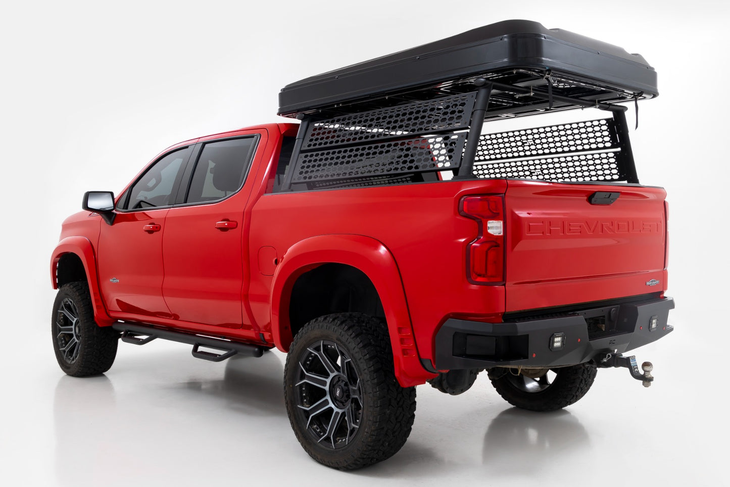 Fits Chevy Silverado 1500 2WD/4WD (2019-2024) Bed Rack; Aluminum; 10201