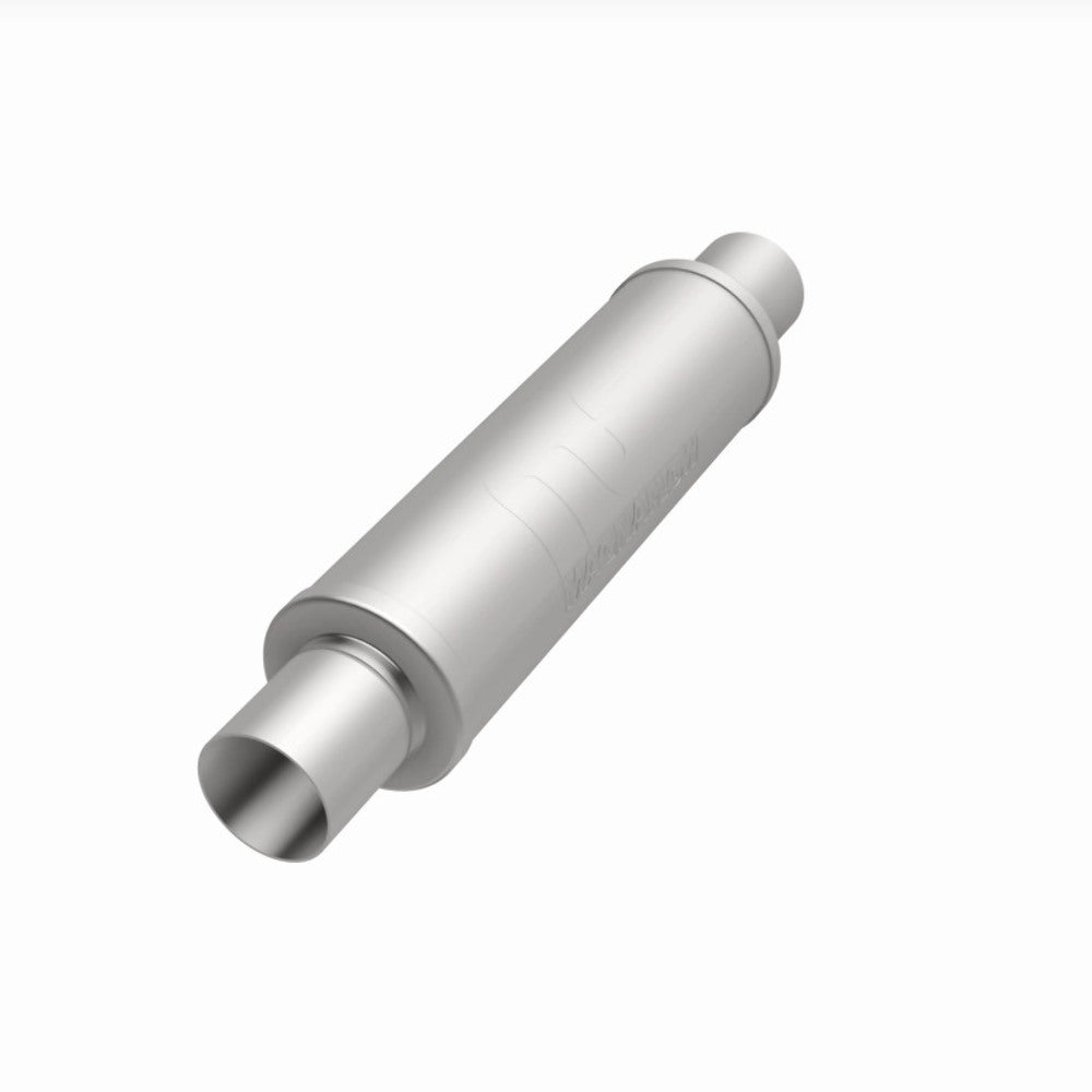 2.5 C/C - 4 Round 14 Body MagnaFlow Performance Exahust Muffler SS 10416 - Performance Mufflers Car Part People