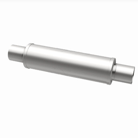 2.5 C/C - 4 Round 14 Body MagnaFlow Performance Exahust Muffler SS 10416