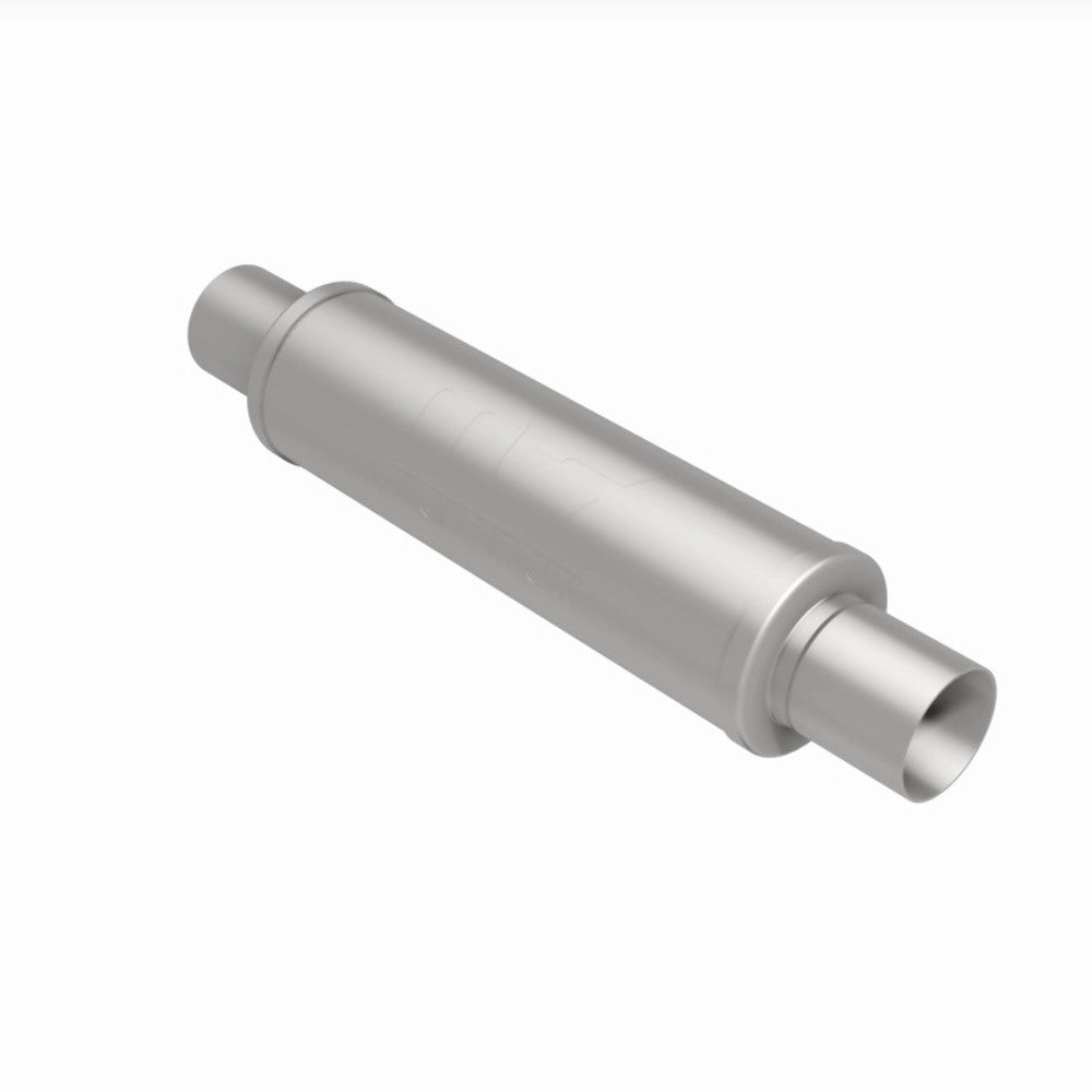 2.5 C/C - 4 Round 14 Body MagnaFlow Performance Exahust Muffler SS 10416 - Performance Mufflers Car Part People
