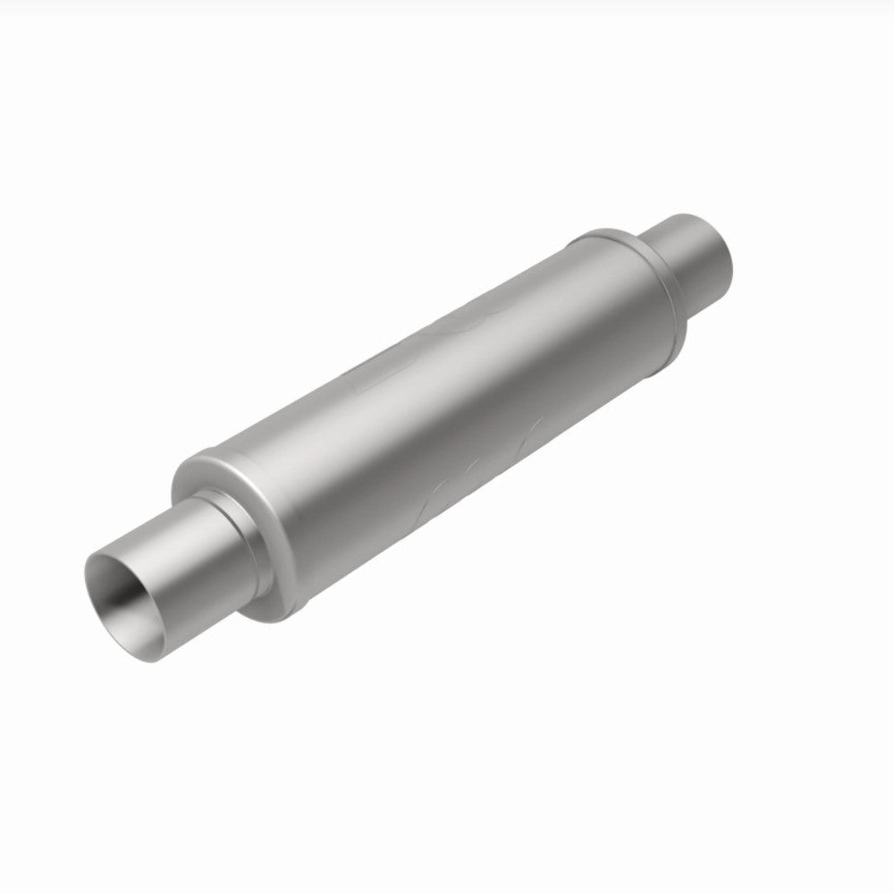 2.5 C/C - 4 Round 14 Body MagnaFlow Performance Exahust Muffler SS 10416 - Performance Mufflers Car Part People