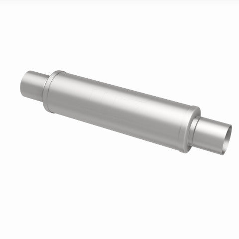 2.5 C/C - 4 Round 14 Body MagnaFlow Performance Exahust Muffler SS 10416