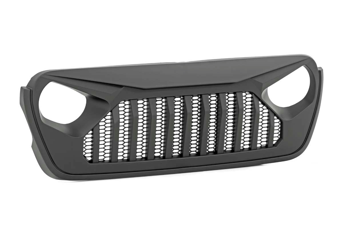 Fits Jeep Gladiator JT 4WD (18-24) Replacement Grille; Angry Eyes; 10496