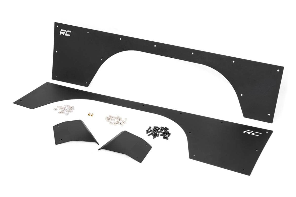 Fits Jeep Cherokee XJ (84-96) Fender & Quarter Panel Armor; Front; Combo; 10577