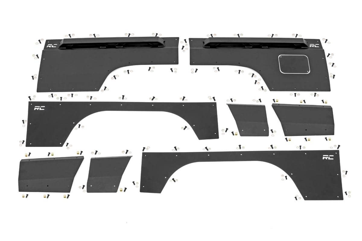 Fits Jeep Cherokee XJ 2WD/4WD (1997-2001) Full Body Armor; FR & RR Combo; 10581