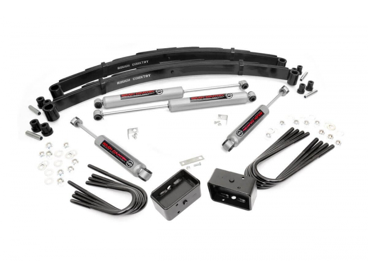 Fits Chevy C10/K10 C15 Truck/Half-Ton Suburban/Jimmy(73-76) 2" Rear Blocks 105N3