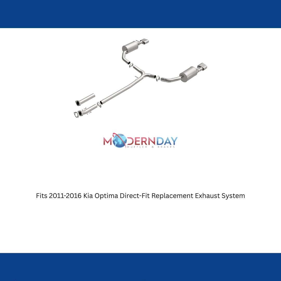 Fits 2011-2016 Kia Optima Direct-Fit Replacement Exhaust System 106-0769