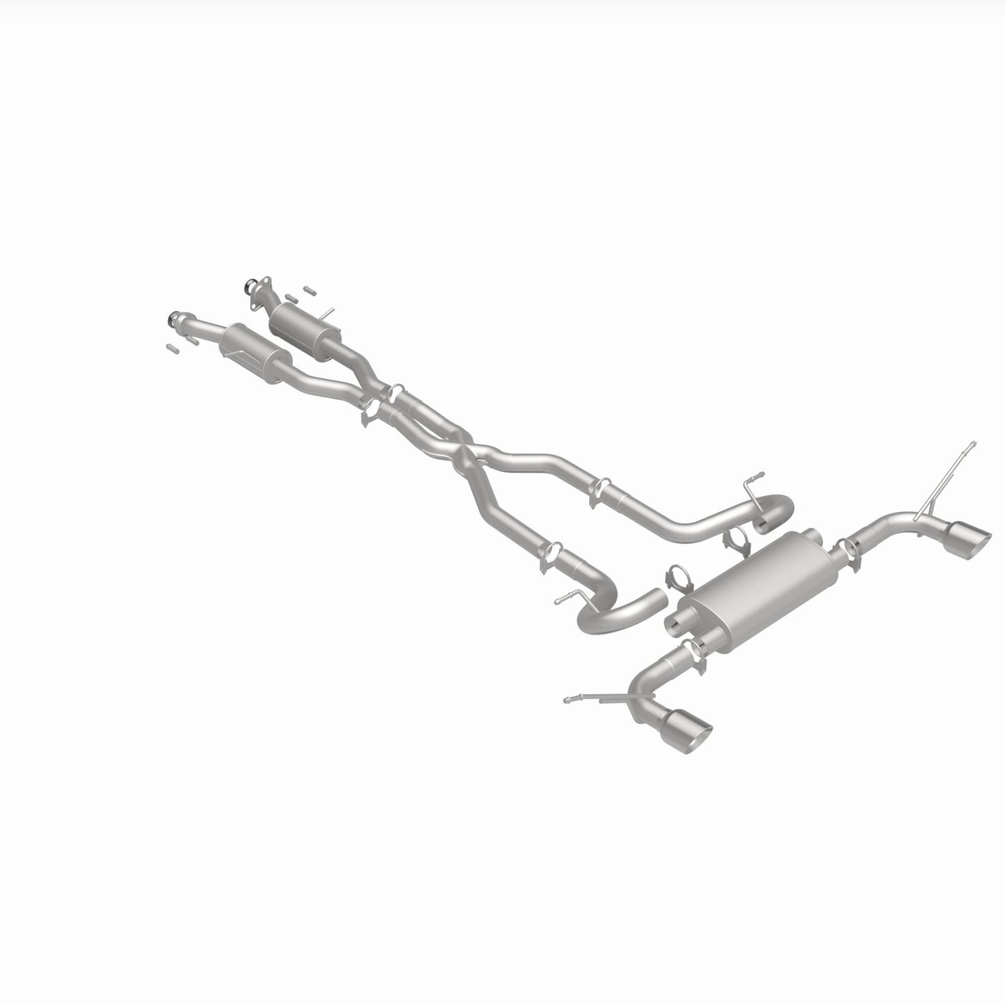 Fits 2011-2022 Jeep Direct-Fit Replacement Exhaust System 106-0834