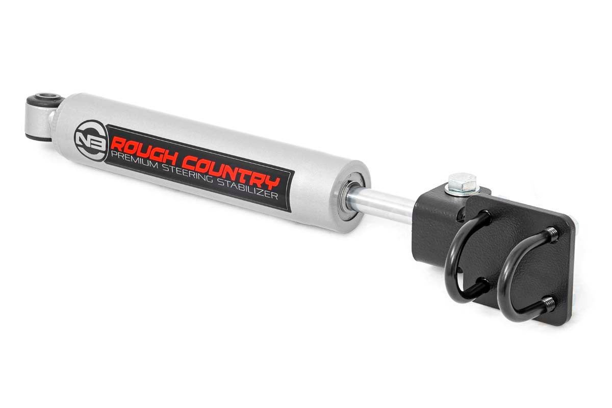 Fits Jeep Cherokee XJ/Comanche MJ/Wrangler TJ HD Steering Stabilizer Combo 10613