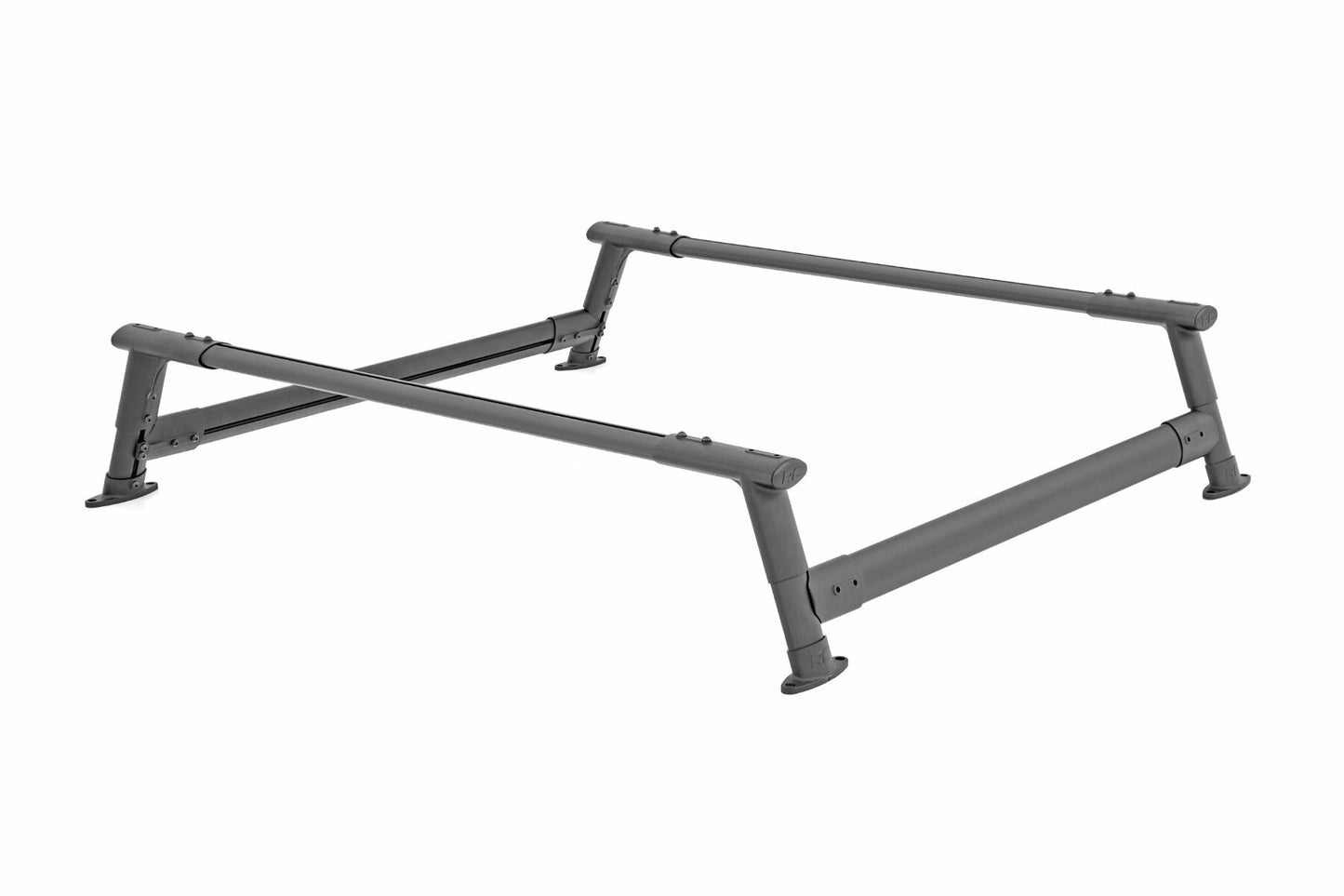 Fits Jeep Gladiator JT 4WD (2020-2024) Bed Rack; Half Rack; Aluminum; 10644