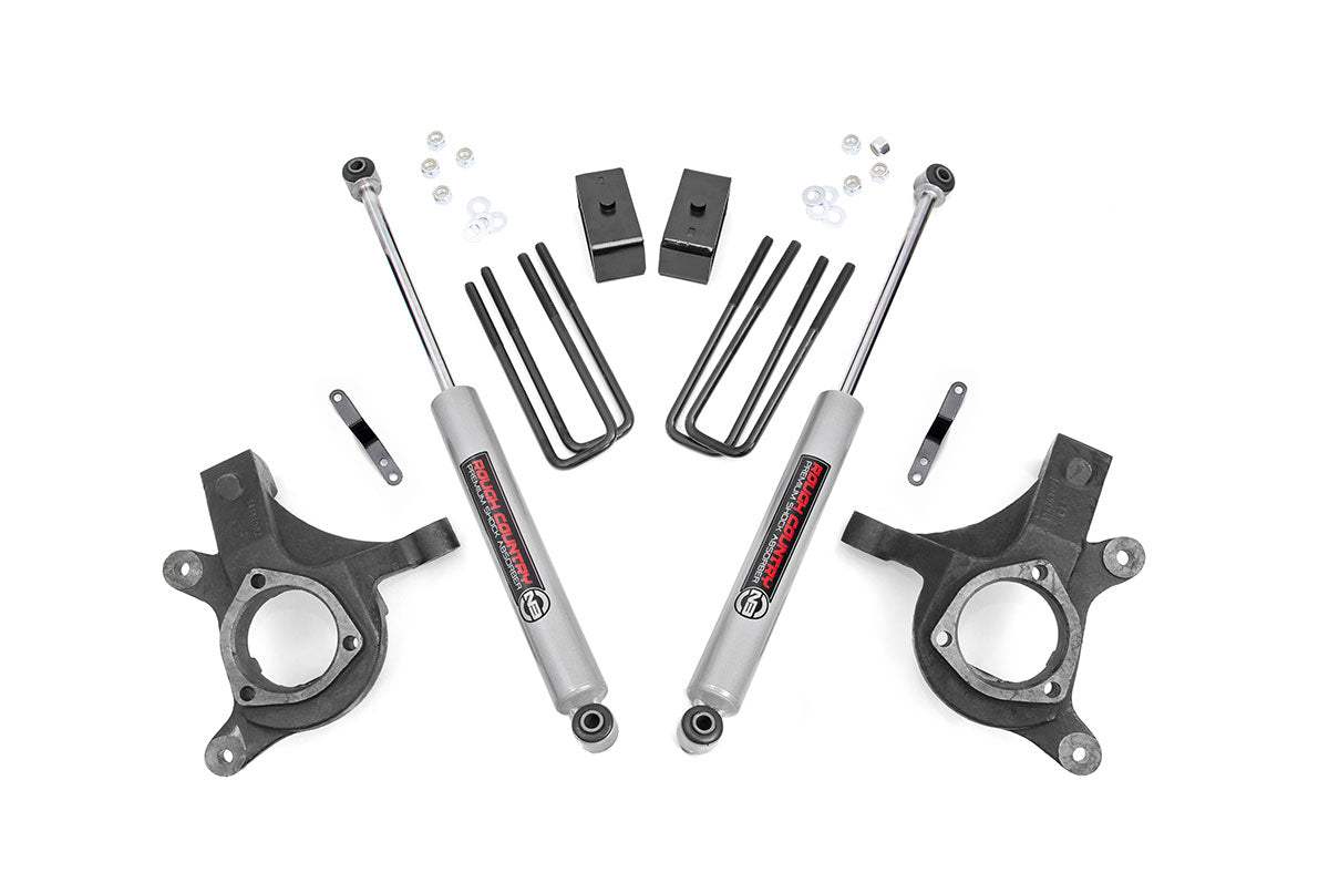 Fits Chevy/GMC 1500 2WD (07-13) 3 Inch Lift Kit; Lift Knuckle; 10730