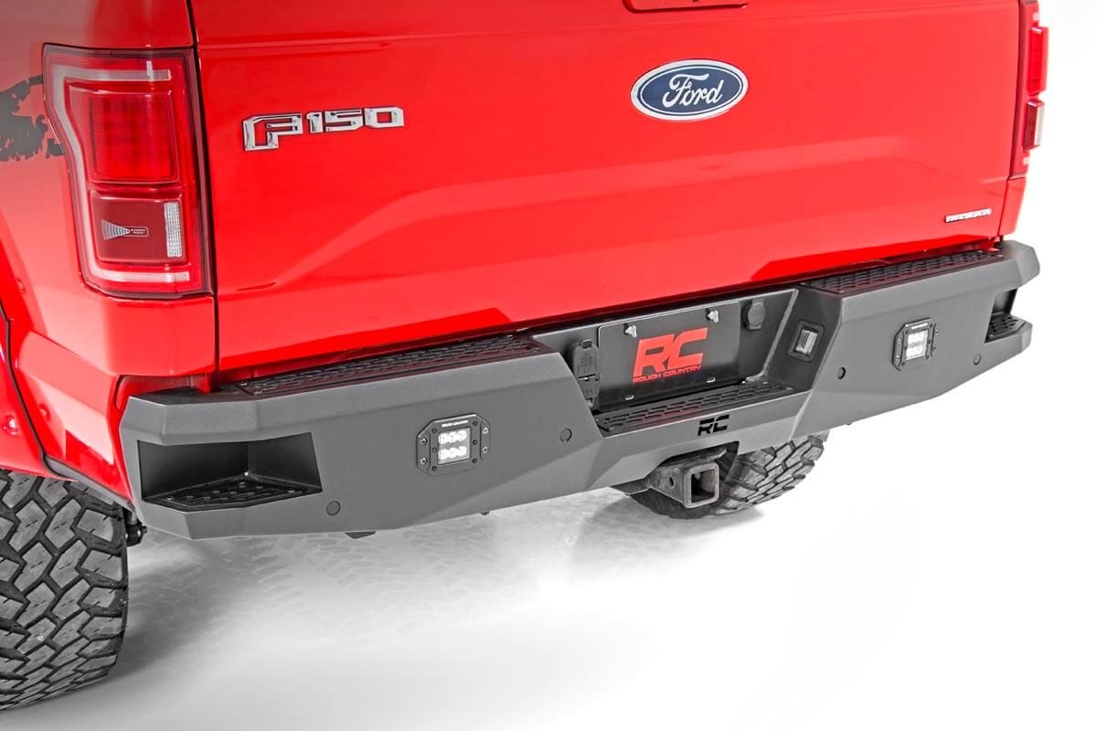 Fits Ford F-150 2WD/4WD (2015-2020) Rear Bumper; 10771