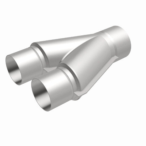 Universal Exhaust Pipe Smooth Trans Y- 2.5/3 X 10 Al 10778 Magnaflow