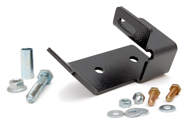 Fits Jeep Wrangler TJ (97-06) (04-06) Track Bar Bracket; Rear; 2.5" Lift; 1087