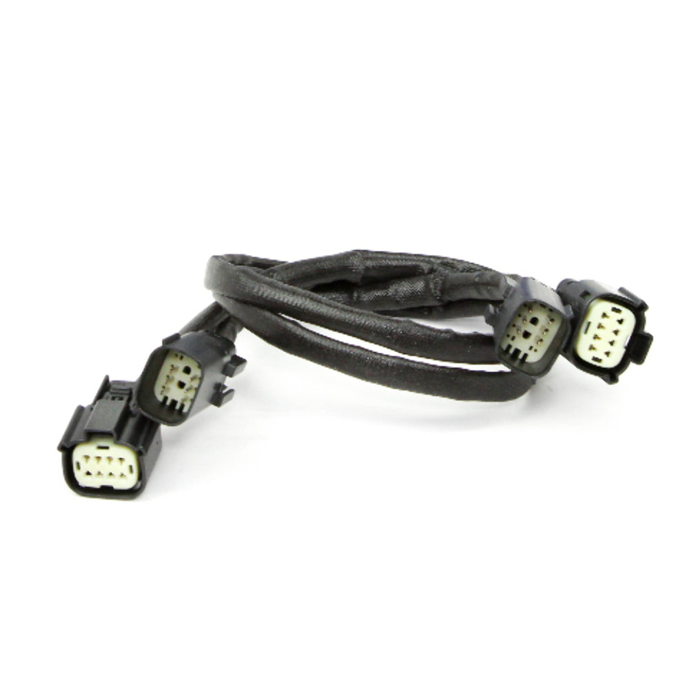 Fits 2011-2014 Mustang V6 3.7L Front O2 Extensions- 24In (Pair)-1111 - Car Part People