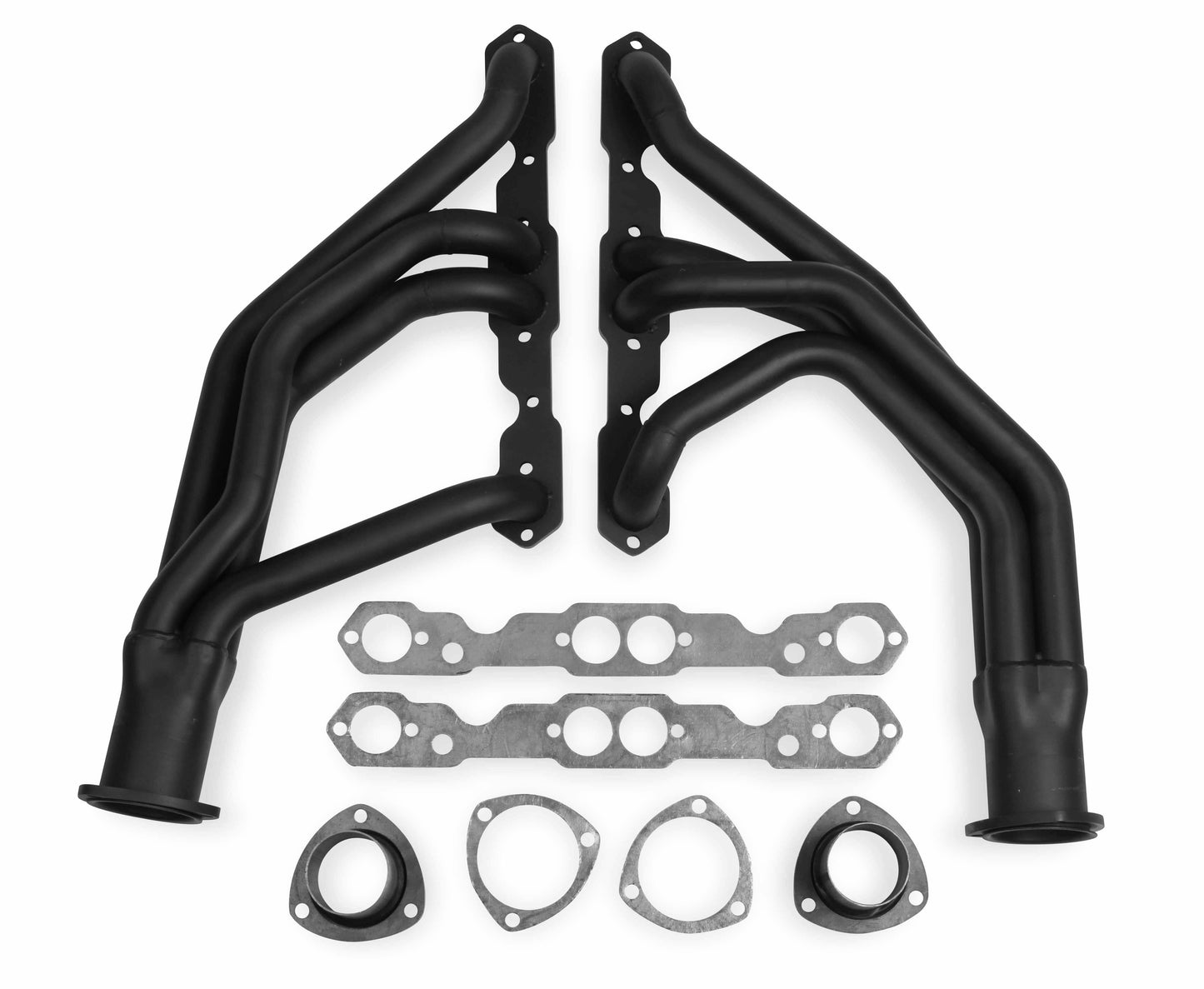 Flowtech Long Tube Header - Black Paint - 11110FLT