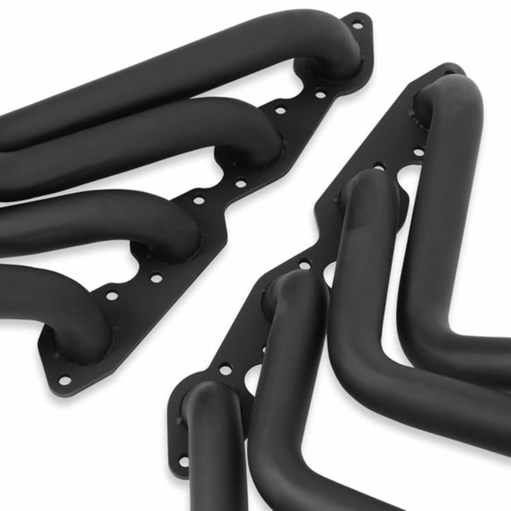 Flowtech Long Tube Header - Black Paint - 11130FLT