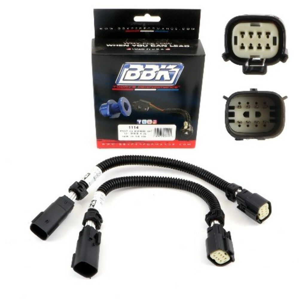 Fits 2015-2024 Dodge Hellcat 6.2L O2 Sensor Extensions 6 Pin (Front 12 In)-1114 - Car Part People