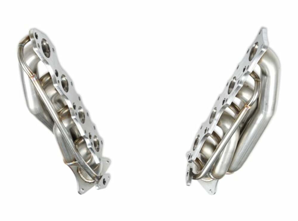 Flowtech 11146FLT - 2007-2014 Toyota Tundra Shorty Header 5.7L - Natural Finish
