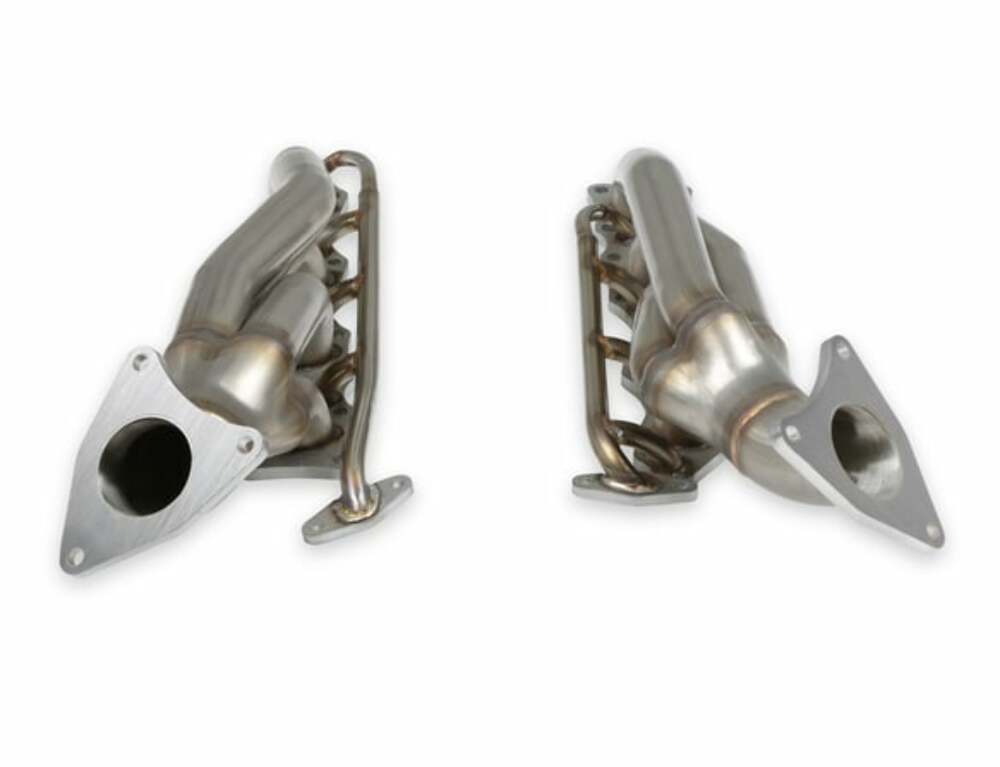 Flowtech 11146FLT - 2007-2014 Toyota Tundra Shorty Header 5.7L - Natural Finish