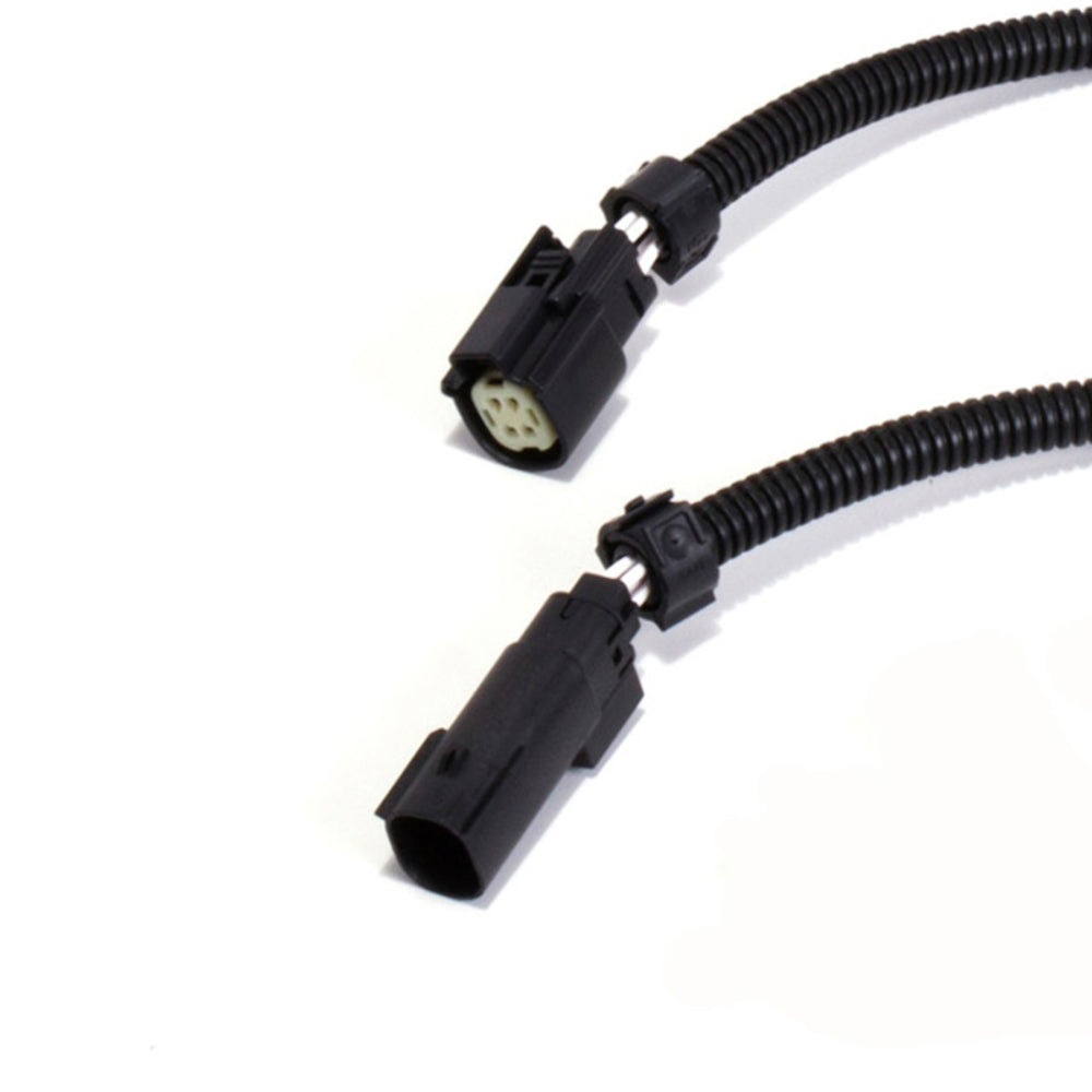Fits 2015-17 Mustang GT V6 Front O2 Harness Extension Kit 12 In (Pair)-1119