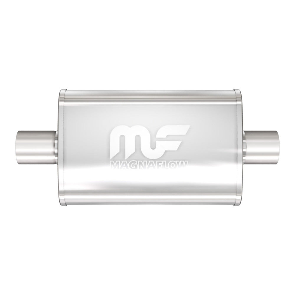 2.5 C/C - 4x9 Oval 14 Body MagnaFlow Muffler SS 11216 - Performance Mufflers Car Part People