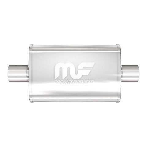 2.5 C/C - 4x9 Oval 14 Body MagnaFlow Muffler SS 11216
