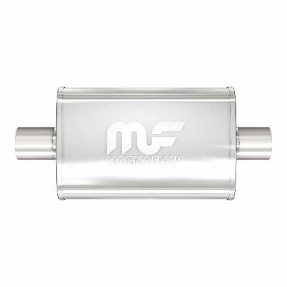 2.5 C/C - 4x9 Oval 14 Body MagnaFlow Muffler SS 11216 - Performance Mufflers Car Part People