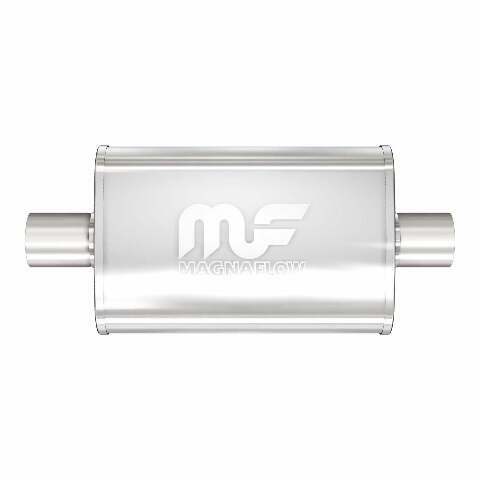2.5 C/C - 4x9 Oval 14 Body MagnaFlow Muffler SS 11216