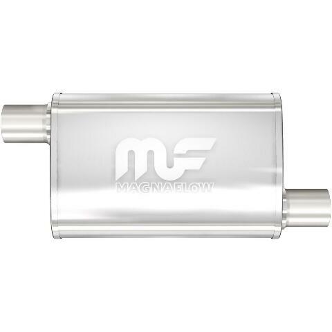 4 X 9in. Oval Straight-Through Performance Exhaust Muffler 11239 Magnaflow