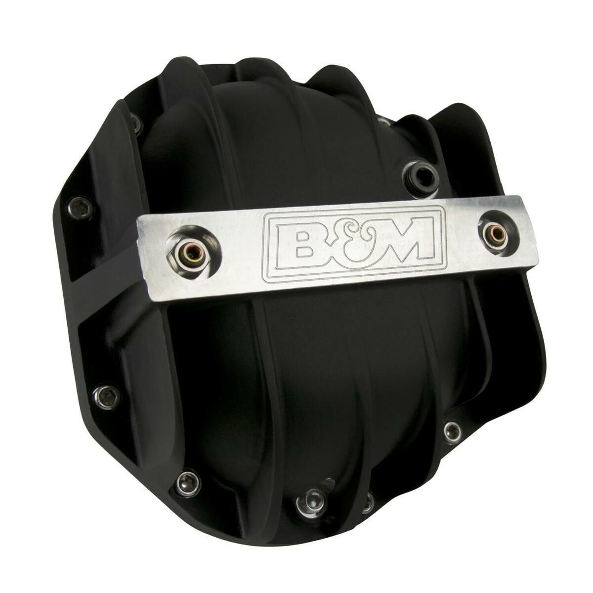 B&M Hi-Tek Aluminum Differential Cover for Dana 60/70 - Black - 11314