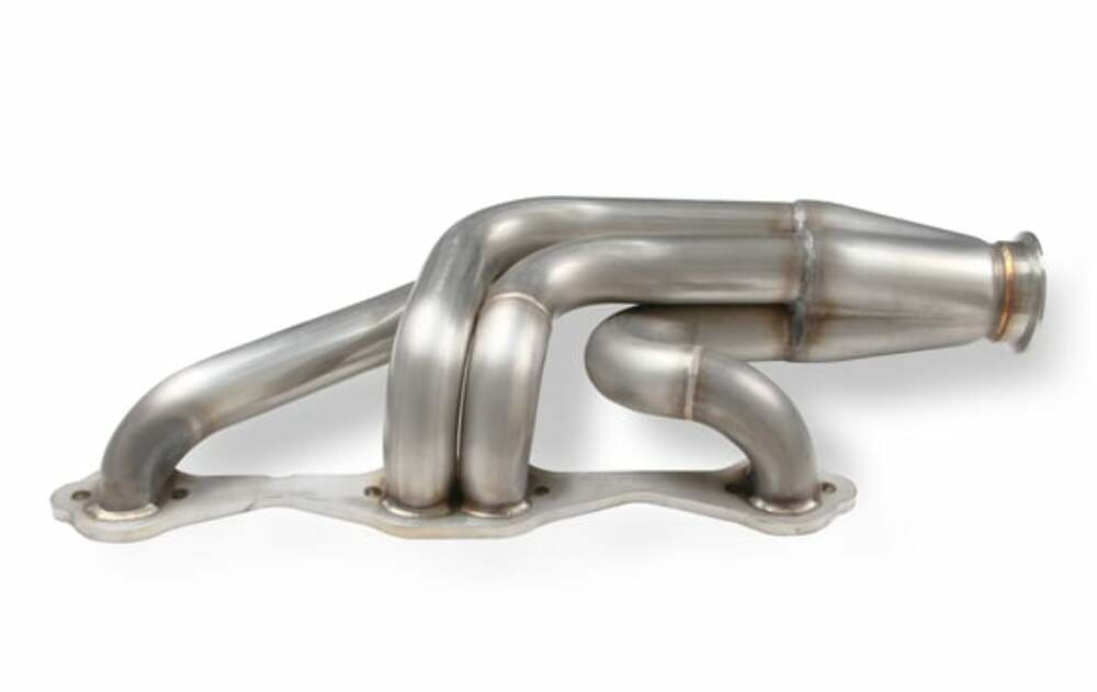 Flowtech Small Block Chevy Turbo Headers - Natural Finish - 11569FLT
