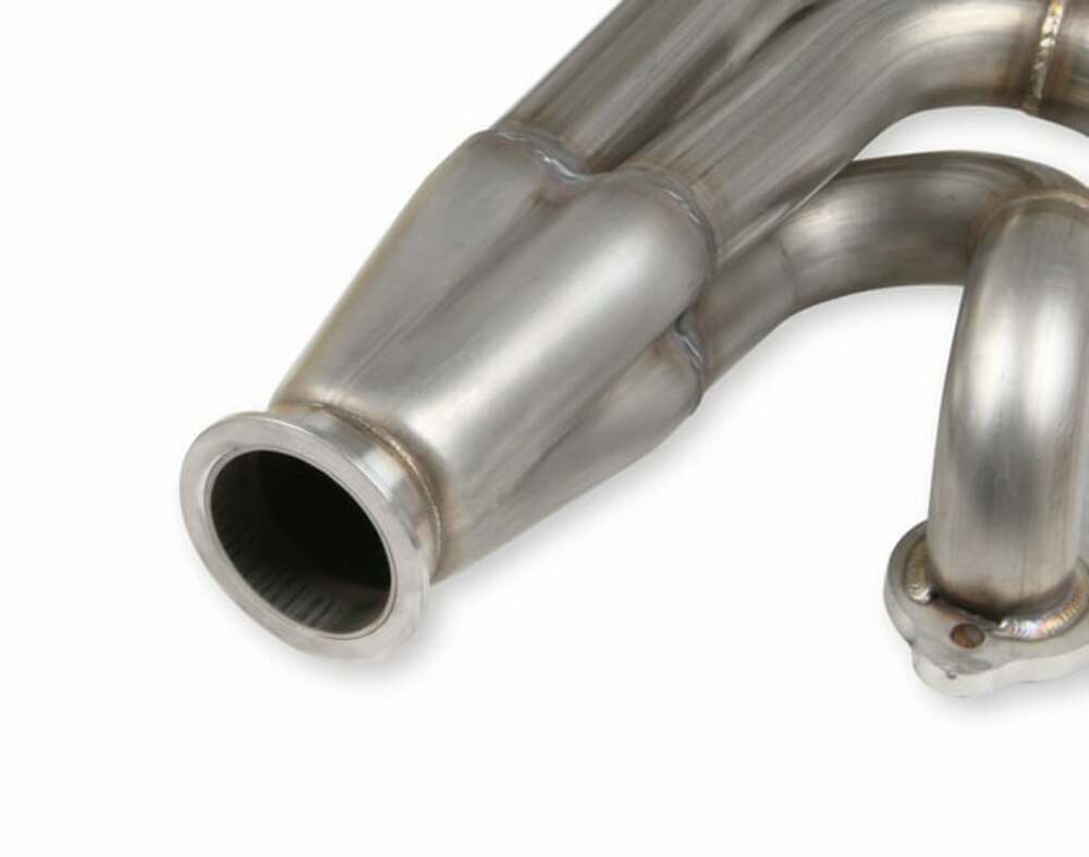 Flowtech Small Block Chevy Turbo Headers - Natural Finish - 11569FLT