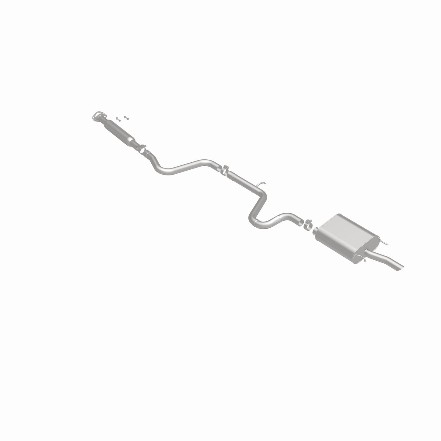 Fits 2006-2011 Chevrolet Stainless Steel Direct-Fit Replacement Exhaust 116-0015
