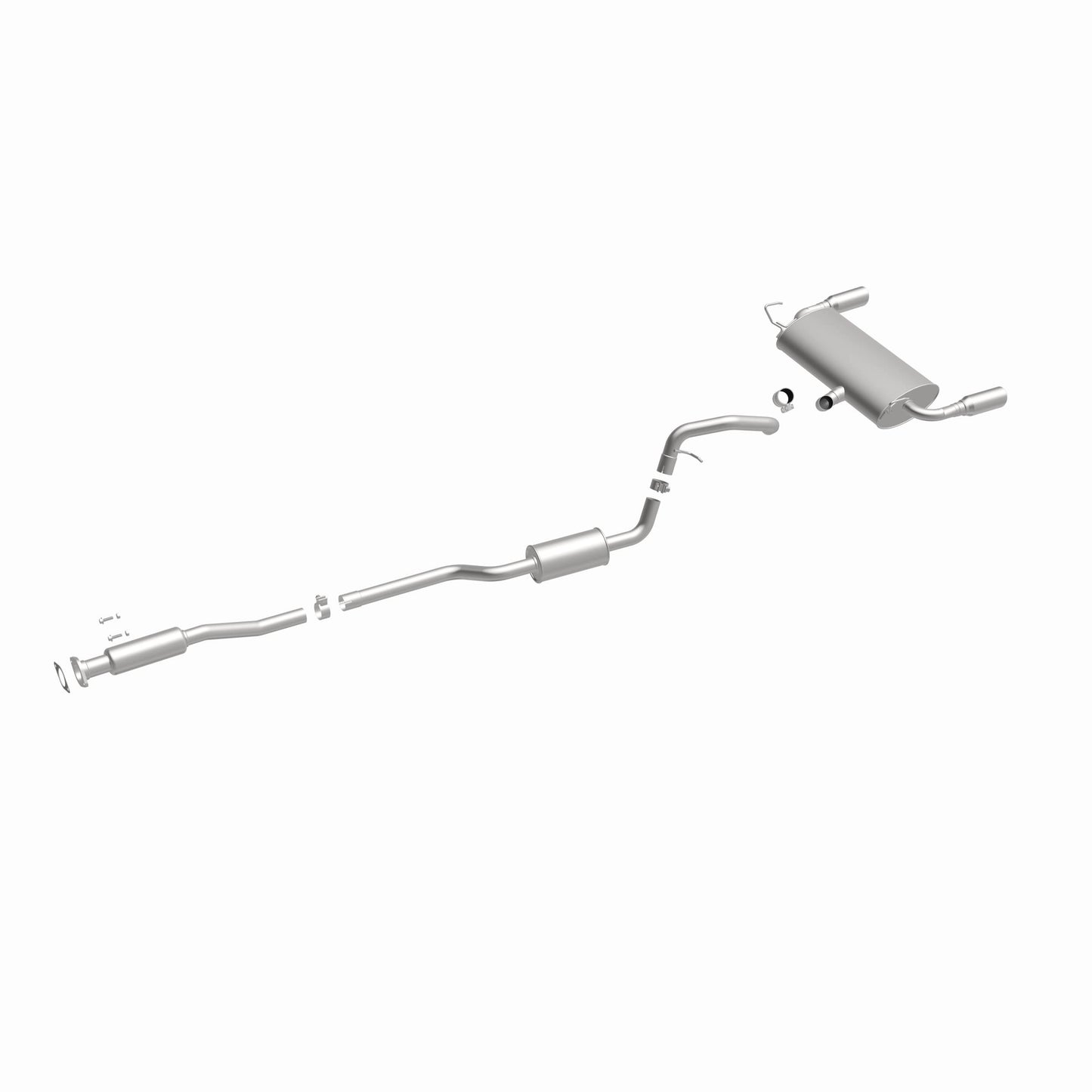 Fits 2013-2018 Ford Escape Stainless Direct-Fit Replacement Exhaust 116-0504