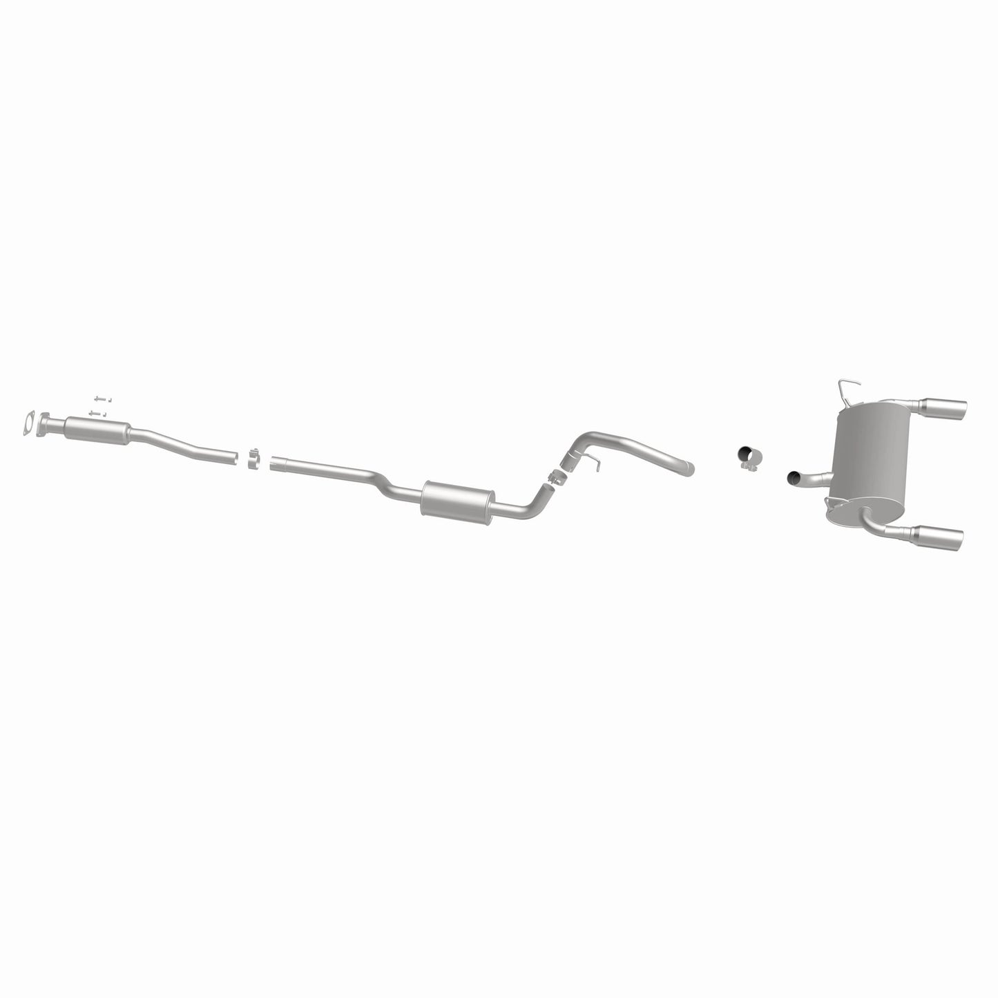 Fits 2013-2018 Ford Escape Stainless Direct-Fit Replacement Exhaust 116-0504