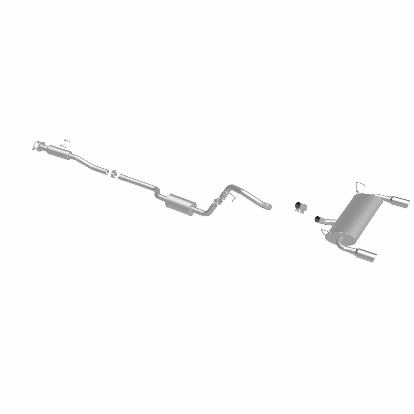 Fits 2013-2018 Ford Escape Stainless Direct-Fit Replacement Exhaust 116-0504