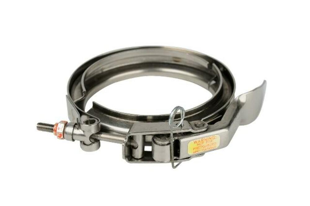 Aeromotive 11737 Spur Gear V-Band Mounting Clamp - Fuel Pump Car Part People
