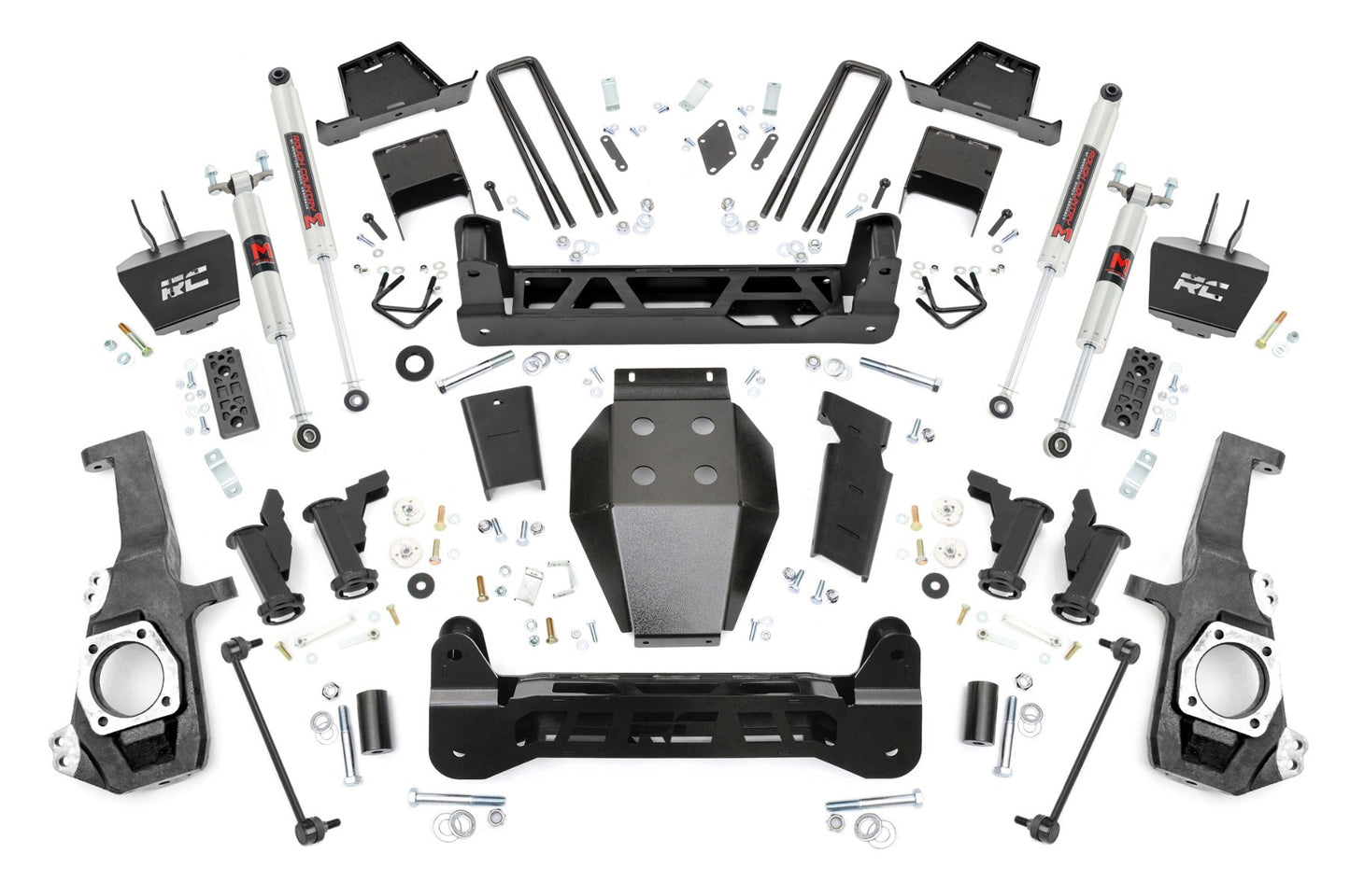 Fits Chevy/GMC 2500HD (20-24) 7 Inch Lift Kit; Torsion Drop; M1; 11740